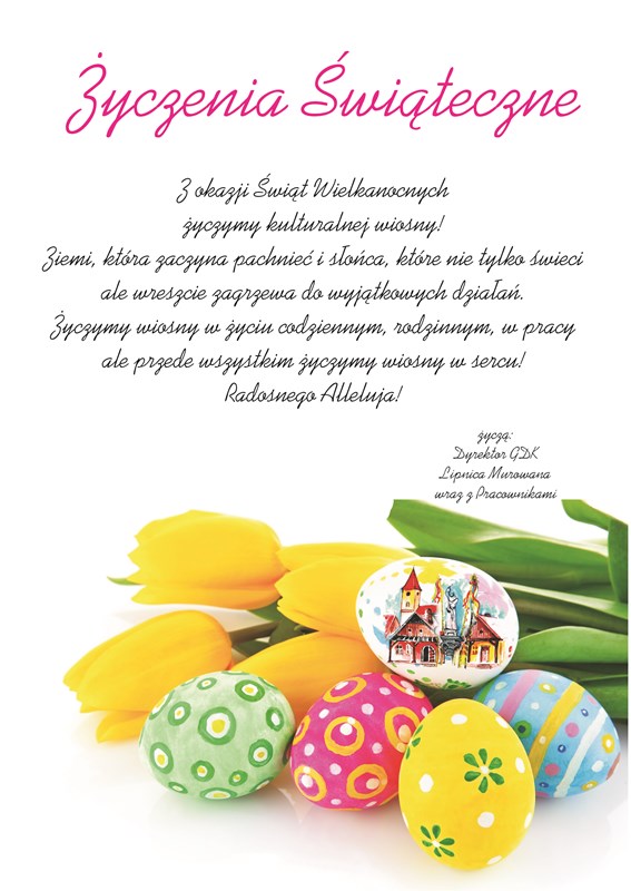 Życzenia wielkanocne 2017