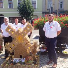 Lipnica Dolna na Dożynkach Powiatowych w Bochni