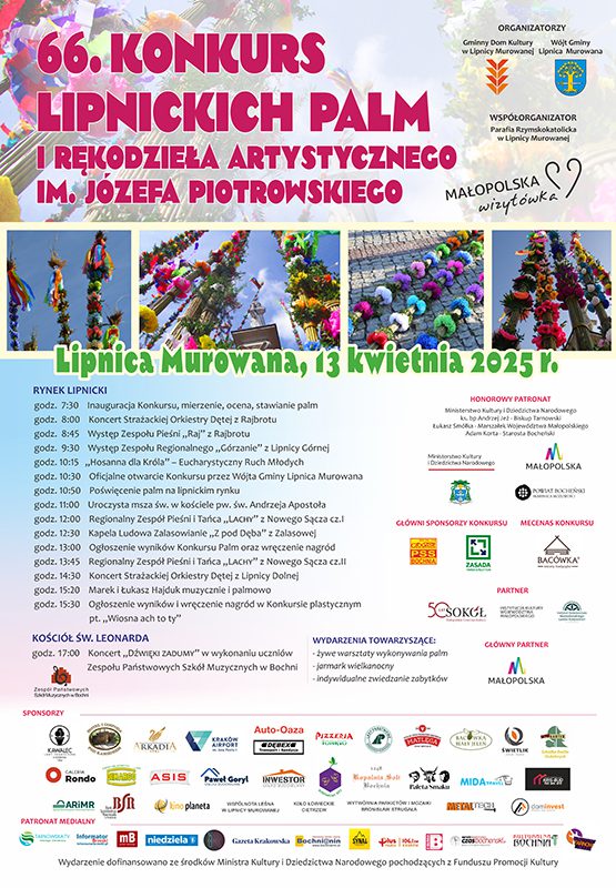 plakat palmy2025 krzywe maly GDK Lipnica Murowana