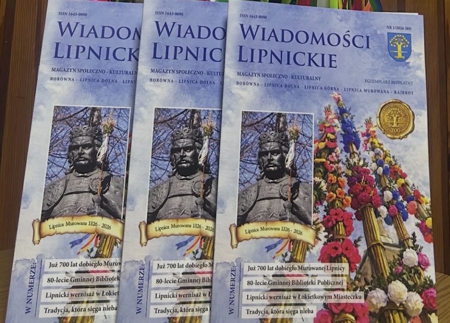 PIERWSZY W TYM ROKU NUMER „WIADOMOŚCI LIPNICKICH”