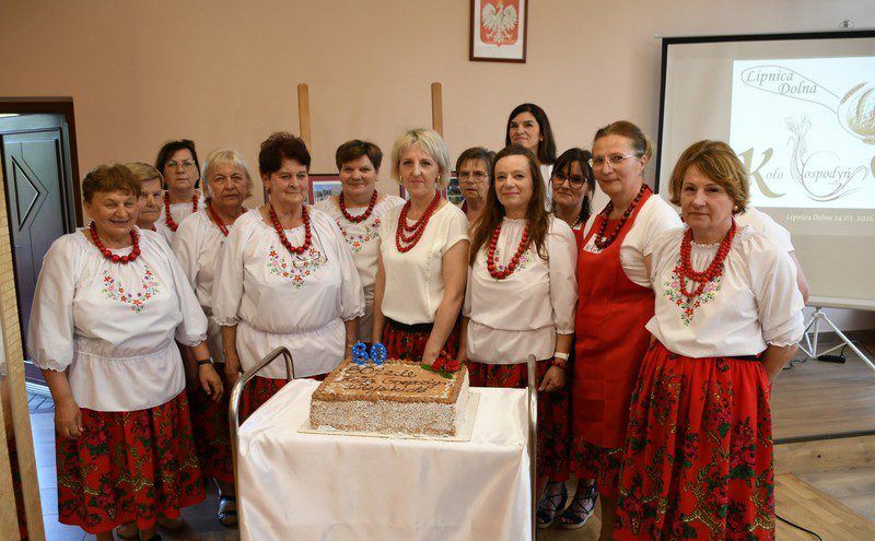 Jubileusz 80-lecia KGW Lipnica Dolna połączony z tradycyjnymi obchodami Zielonych Świątek